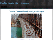 Tablet Screenshot of creativecameraclub-southgate.org